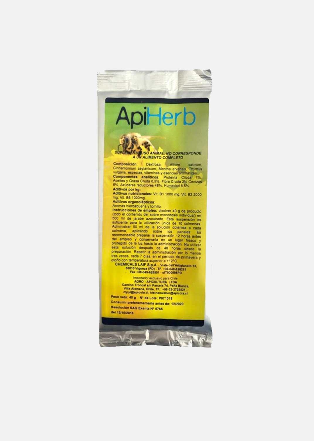 Apiherb Sachet 40g