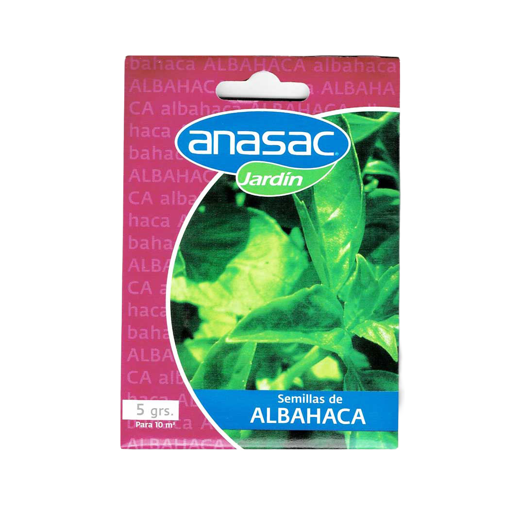 Semilla de Albahaca 5 gr.
