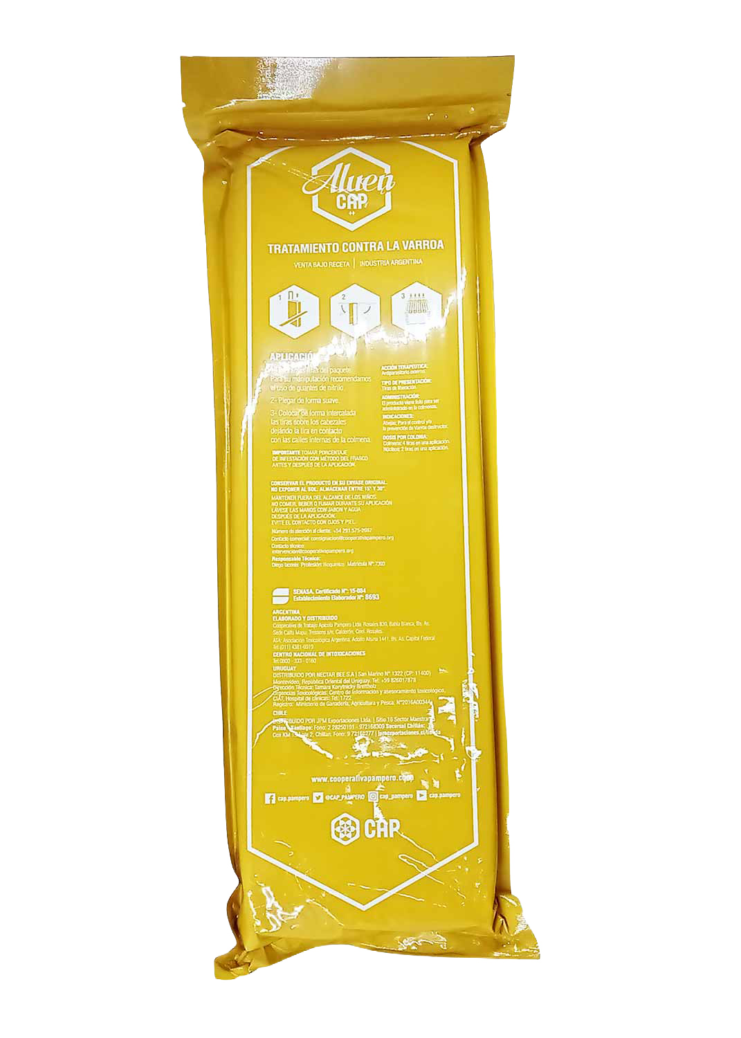 Aluen Cap 60 Tiras