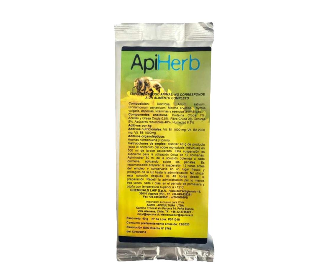 Apiherb Sachet 40g