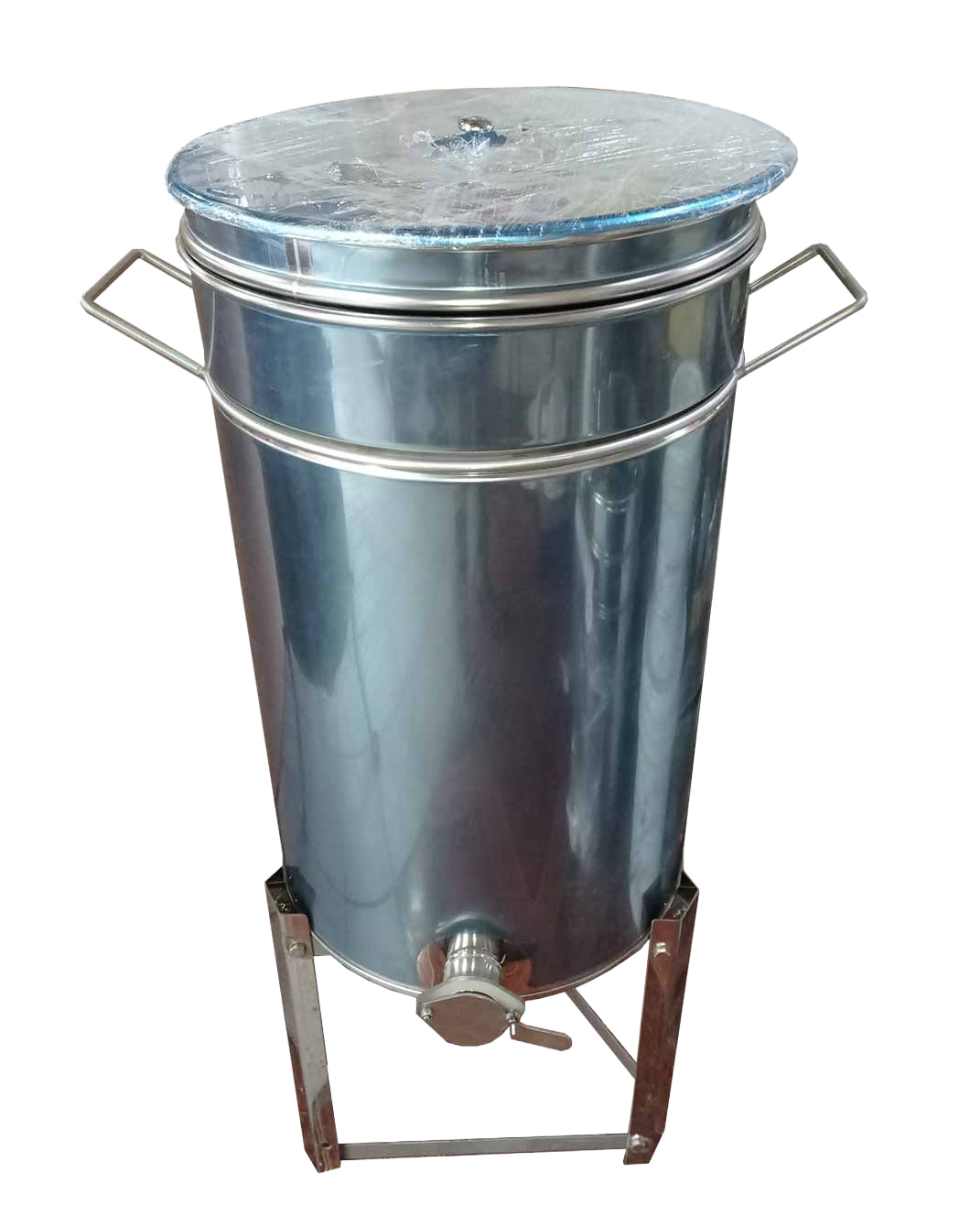 Decantador 100kg Lyson, con Base y Filtro