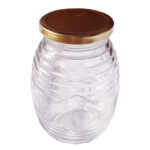 Envase Vidrio Barril 1/2 kg