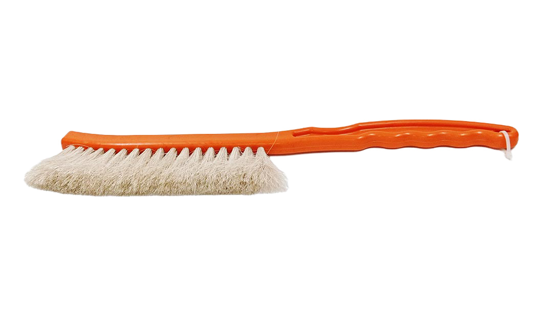 Escobilla Cerda Natural Naranja