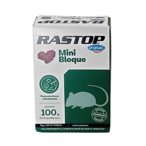 Raticida Rastop Mini Bloque 100 Gr