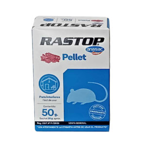 Raticida Rastop Pellet 50 Gr