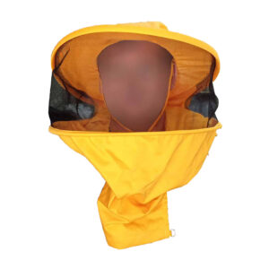 Velo Sombrero Amarillo con Pechera