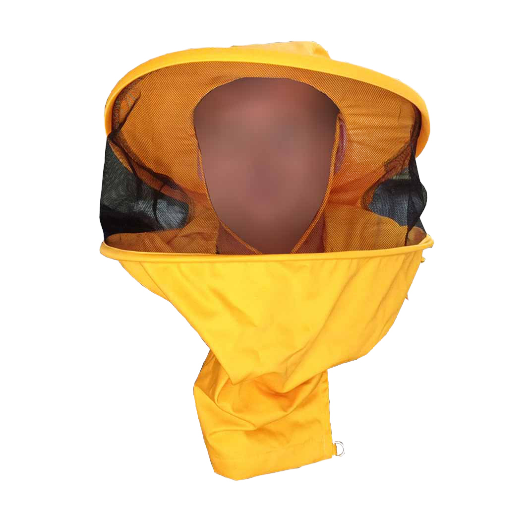 Velo Sombrero Amarillo con Pechera